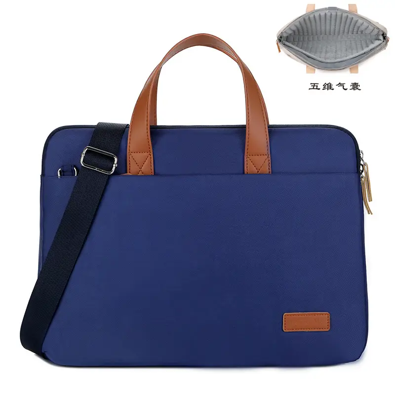 Blue Airbag Computer Bag for Women 14" Laptop