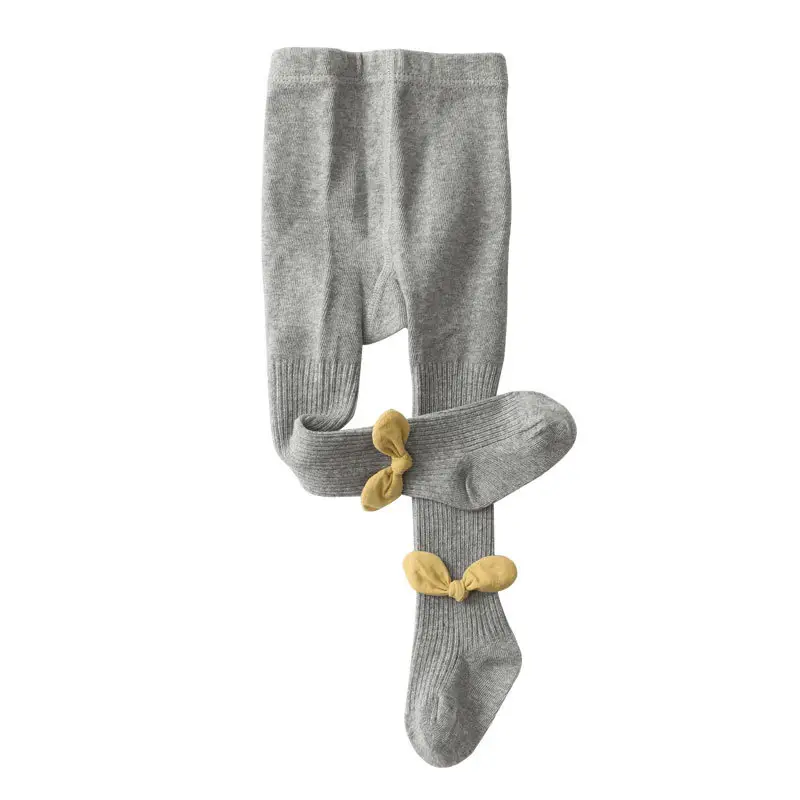 Spring & Autumn Kids' Cotton Bunny Ears Leggings Medium Thick - Image 13