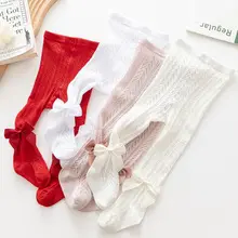 Baby Lace Bow Pantyhose One Year Old — feature 67