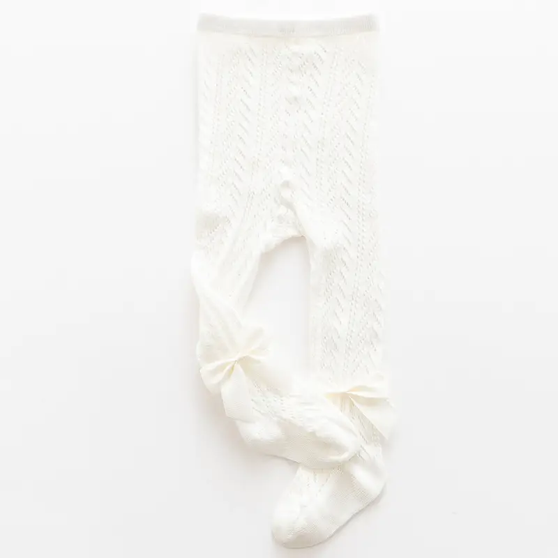 Baby Lace Bow Pantyhose One Year Old - Image 7