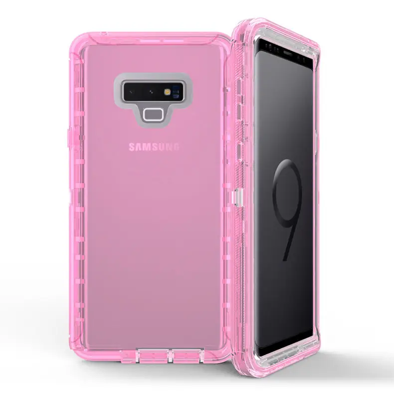 Samsung Note 9 Transparent Drop Proof Case Multi Color — feature 13