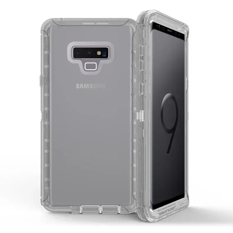 Samsung Note 9 Transparent Drop Proof Case Multi Color - Image 2