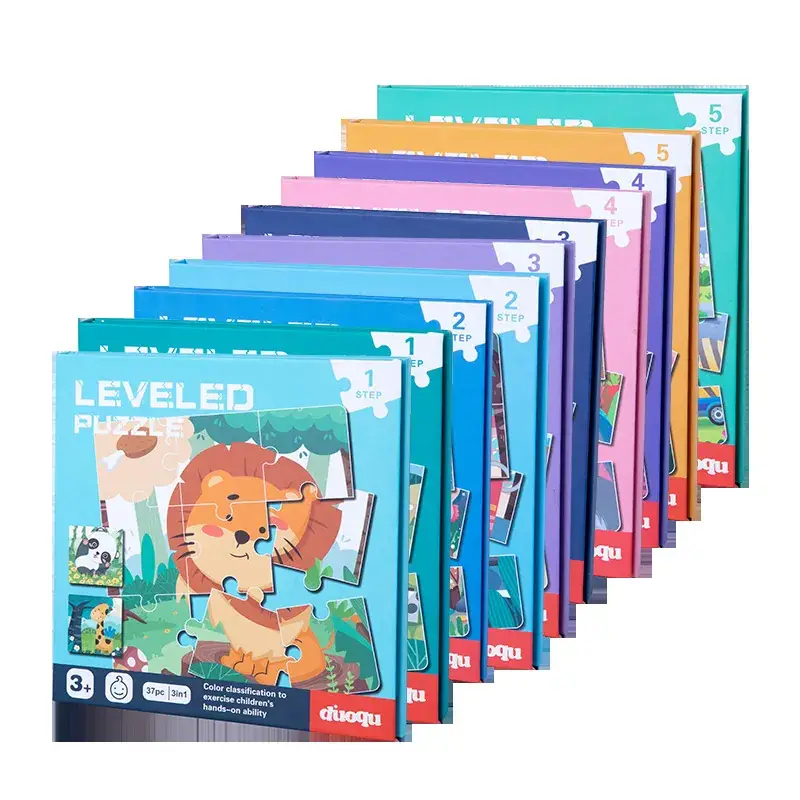 Magnetic Puzzle Set for Kids 1-5 Levels 37+ Pieces - Image 15
