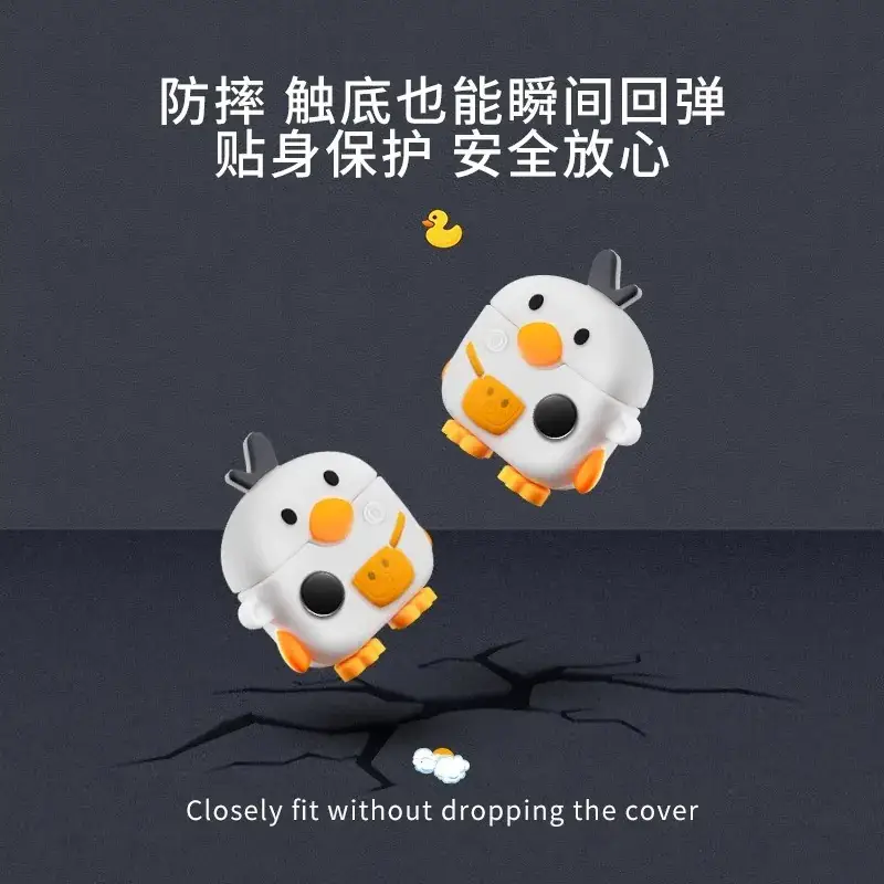 Rambler Cartoon Protective Case for TO-U3 Bluetooth Headset - Image 5