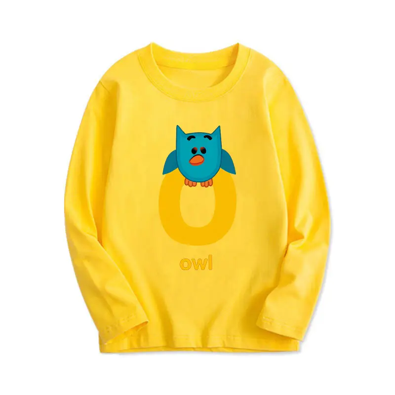 Boys Long Sleeve Cartoon T-Shirt Black Spring Autumn - Image 11