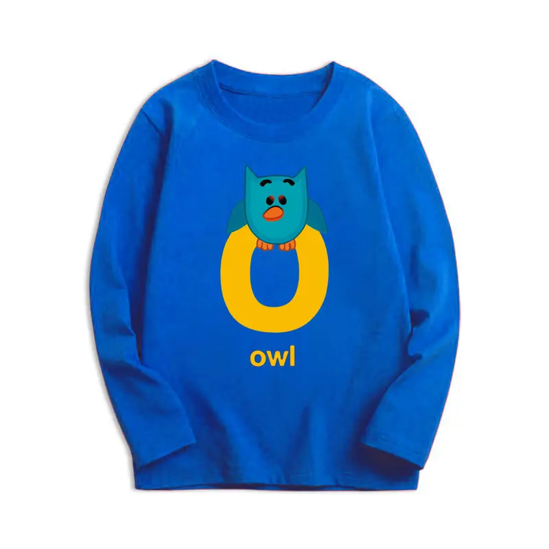 Boys Long Sleeve Cartoon T-Shirt Black Spring Autumn - Image 12