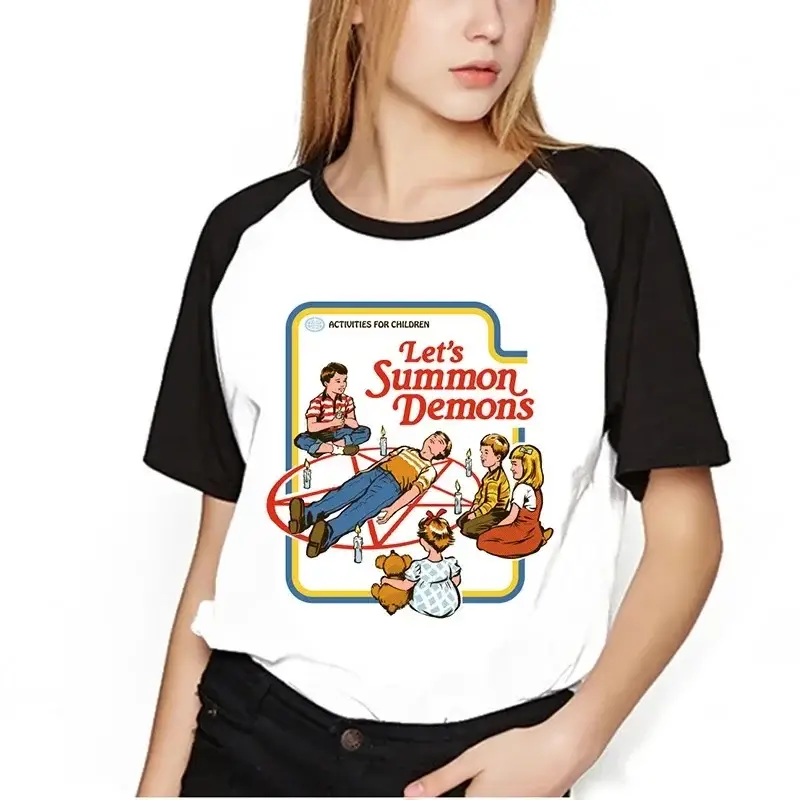 Women Red T-Shirt with "SEWING" Graphic - Image 29