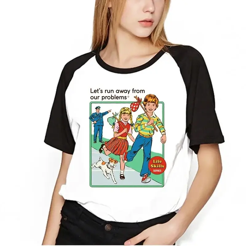 Women Red T-Shirt with "SEWING" Graphic - Image 44