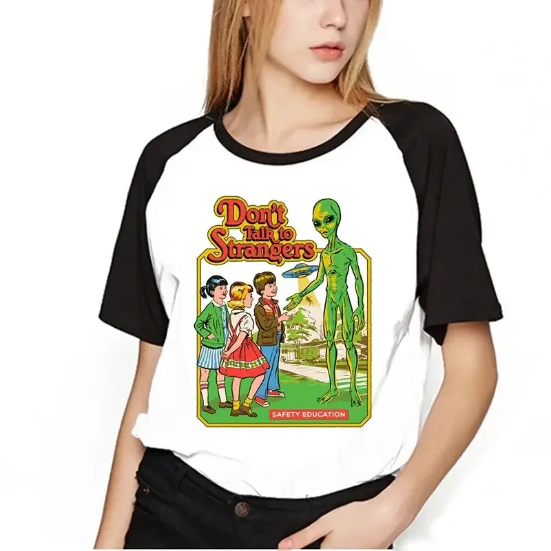Women Red T-Shirt with "SEWING" Graphic - Image 6