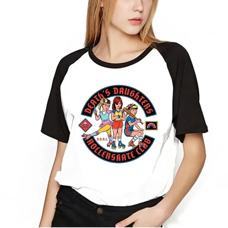 Women Red T-Shirt with "SEWING" Graphic - Image 89