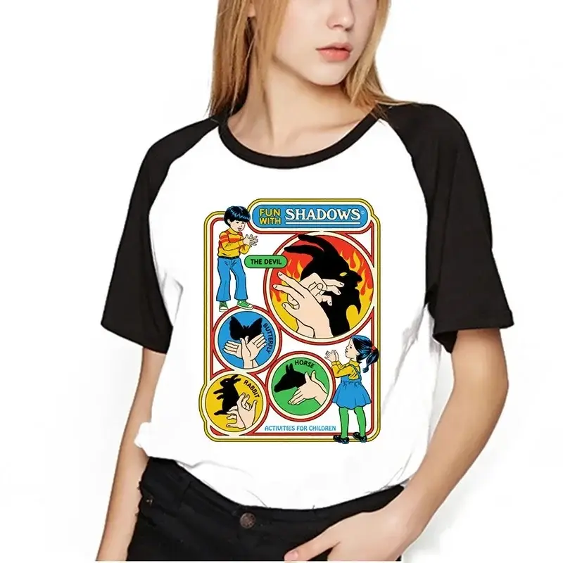 Women Red T-Shirt with "SEWING" Graphic - Image 99