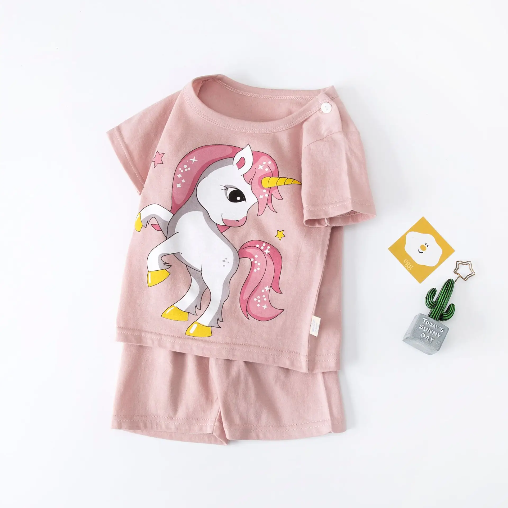 New Summer Boys Cotton Shorts Set with T-Shirt - Image 10