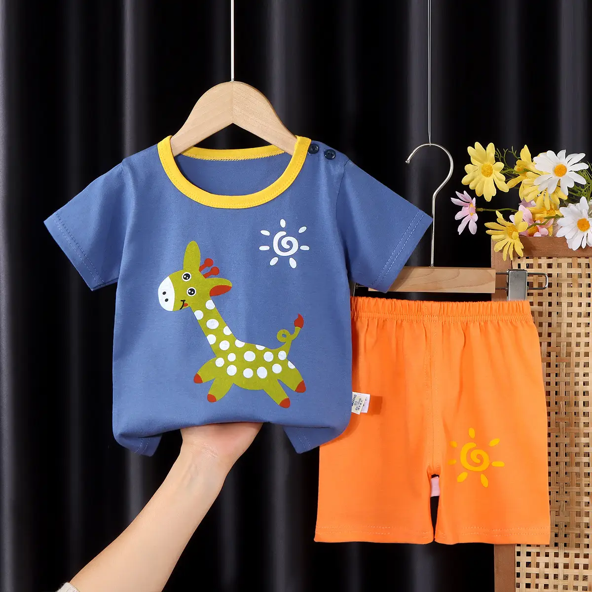 New Summer Boys Cotton Shorts Set with T-Shirt - Image 15