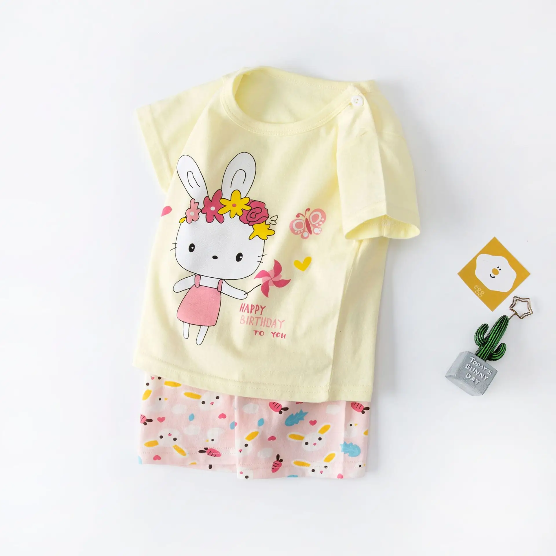 New Summer Boys Cotton Shorts Set with T-Shirt - Image 9