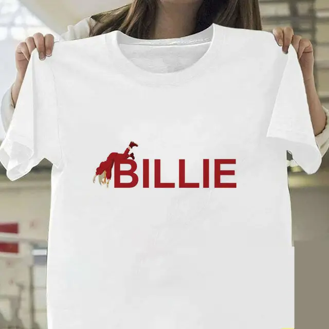 Billie Eilish Graphic T-Shirt White Short Sleeve - Image 5