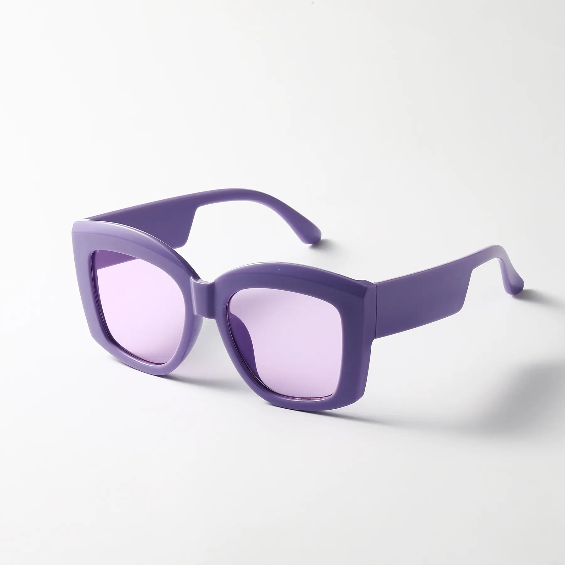 Xunge Large Frame Heavy Korean Style Sunglasses Macaroon Women - Image 4