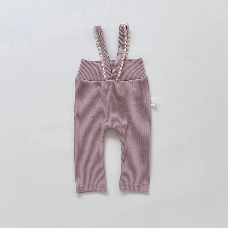 Infant Korean Style High Elastic Pit Strap Pants 2024 Spring Autumn - Image 2