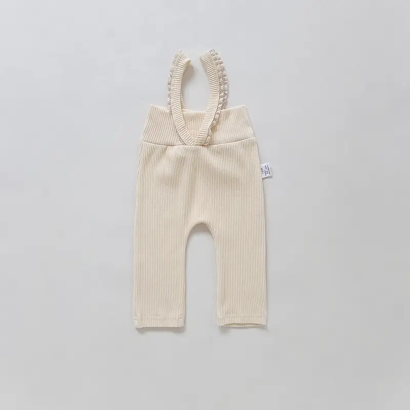Infant Korean Style High Elastic Pit Strap Pants 2024 Spring Autumn - Image 3