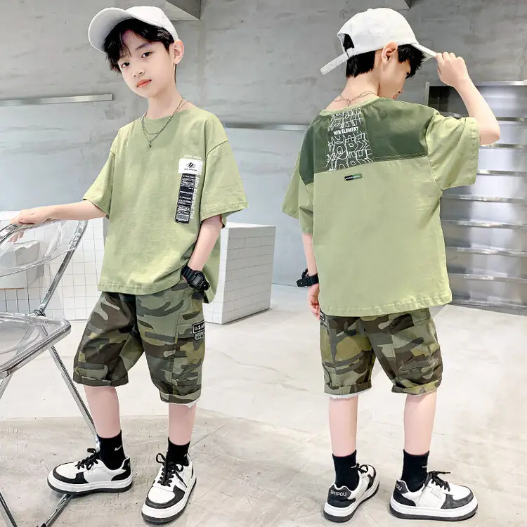 Boys White Wings Short Sleeve Western Suit 2024 - Image 5