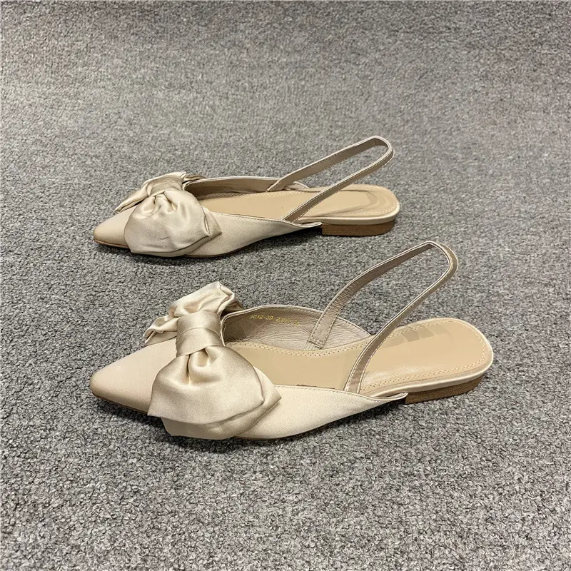 Women's Bow Pointed Toe Flat Heels 2023 â feature 11
