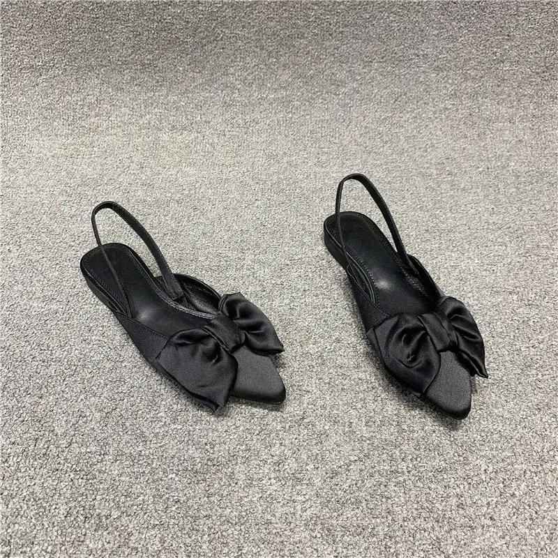 Women's Bow Pointed Toe Flat Heels 2023 â feature 16