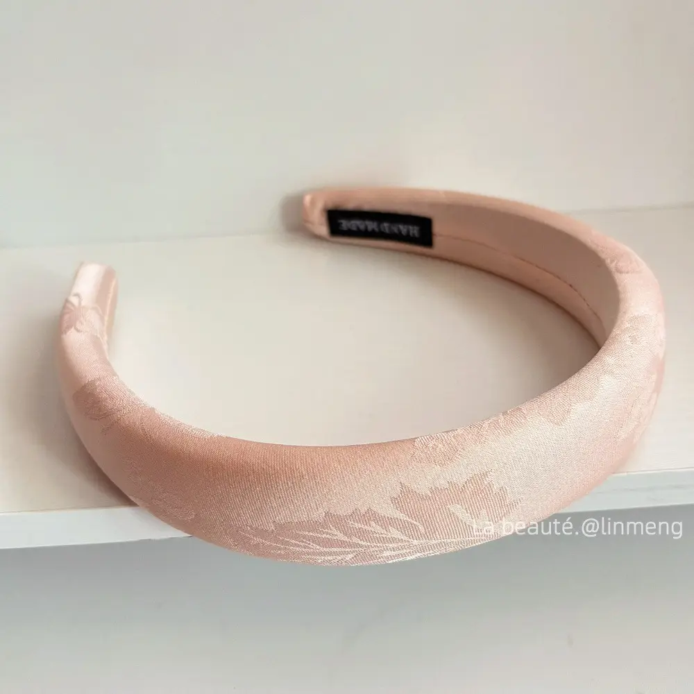 Pink High-Crown Bow Headband for Girls - Image 15