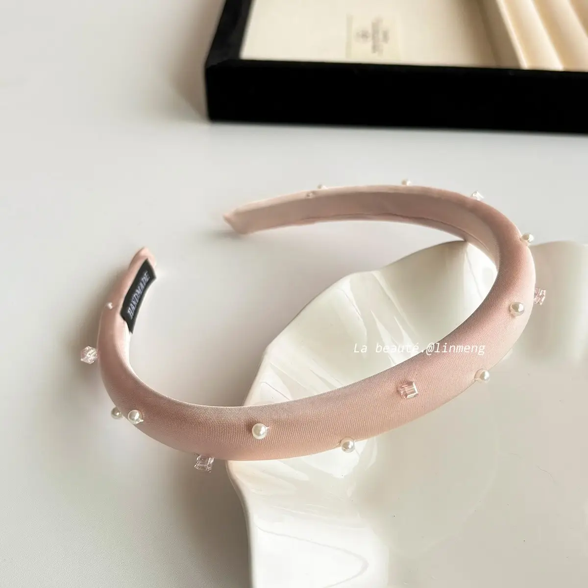 Pink High-Crown Bow Headband for Girls - Image 16