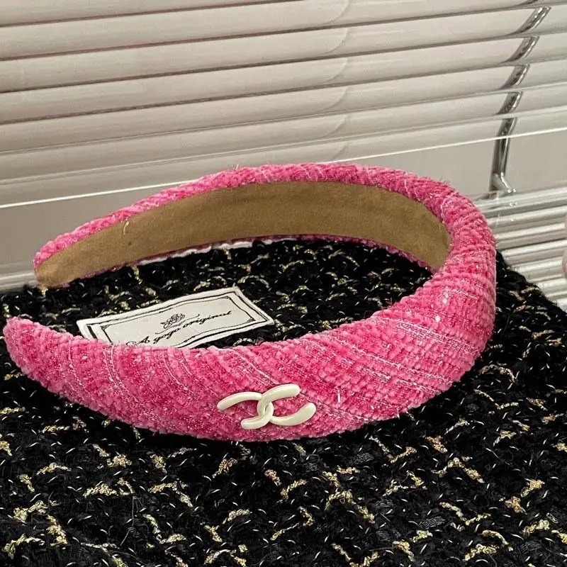 Pink High-Crown Bow Headband for Girls - Image 32