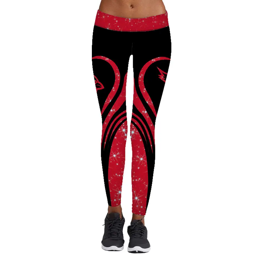 Women Sexy Printed Cropped Leggings High Elastic Butt Lifting - Image 16