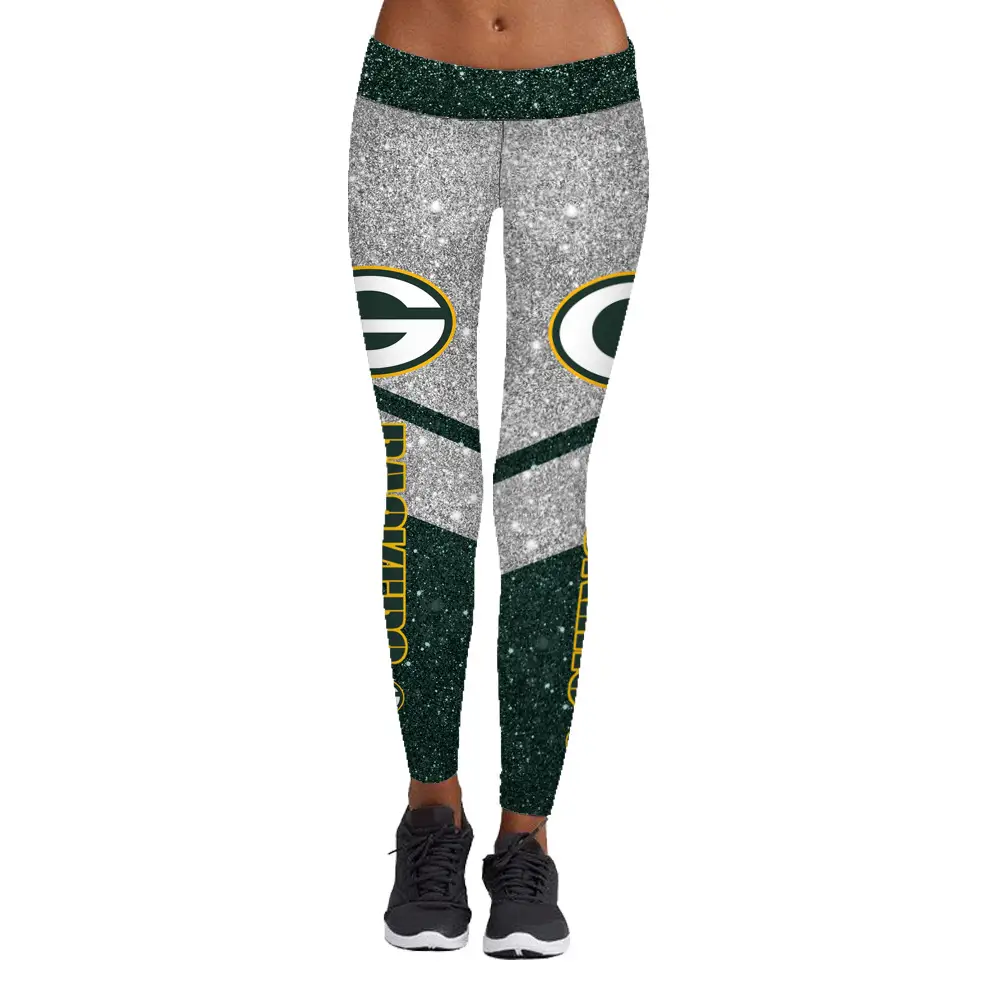 Women Sexy Printed Cropped Leggings High Elastic Butt Lifting - Image 26