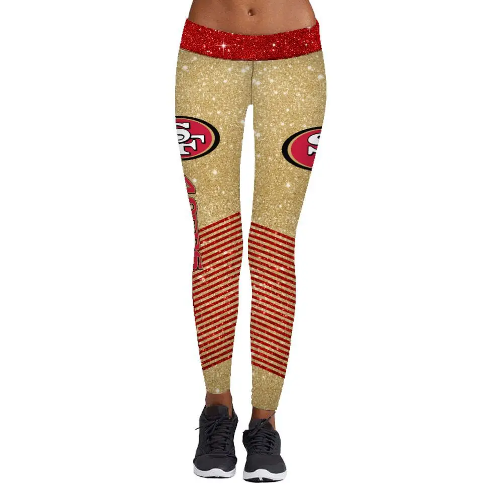 Women Sexy Printed Cropped Leggings High Elastic Butt Lifting - Image 28