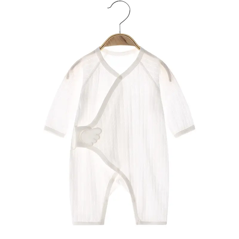 Baby Air Conditioner Long Sleeve Cotton Onesie - Image 6