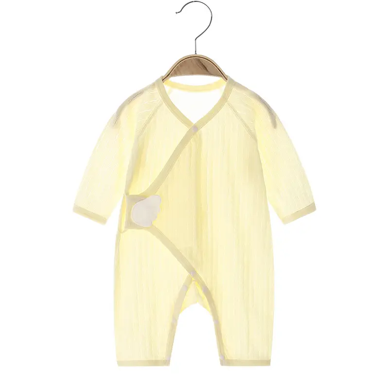 Baby Air Conditioner Long Sleeve Cotton Onesie - Image 7