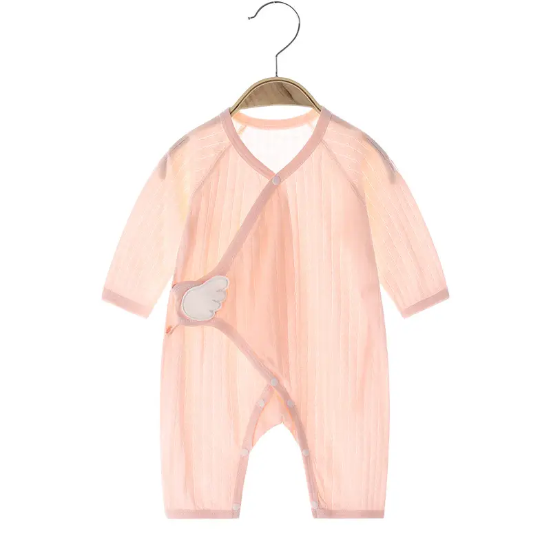 Baby Air Conditioner Long Sleeve Cotton Onesie - Image 8