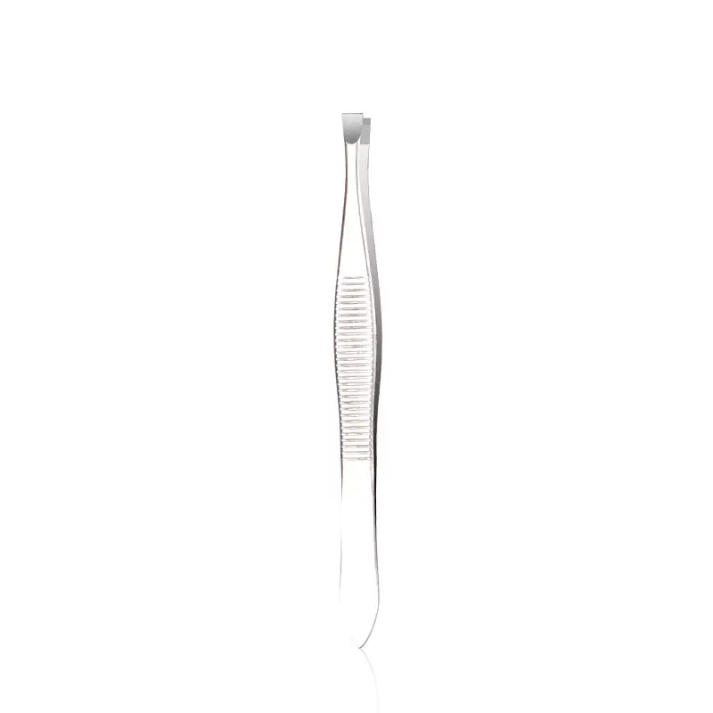 Stainless Steel Eyelash Grafting Clip Tweezers