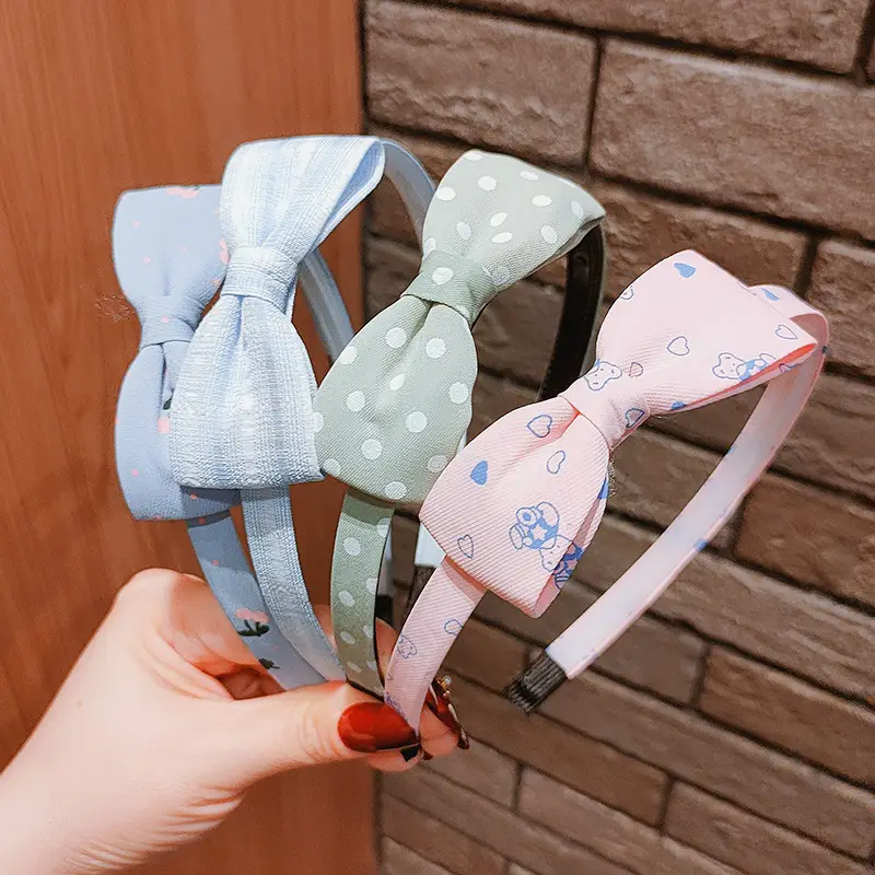 Vintage Bow Hairbands for Girls Non-Slip Band - Image 6