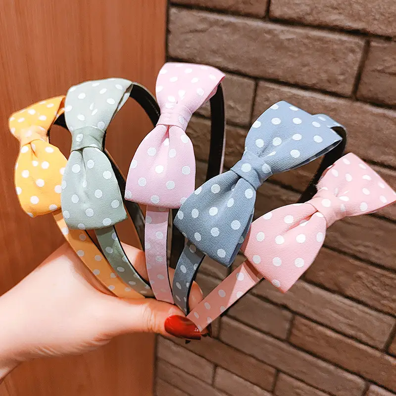 Vintage Bow Hairbands for Girls Non-Slip Band - Image 7