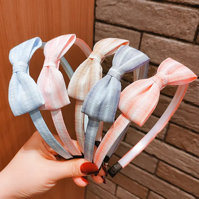Vintage Bow Hairbands for Girls Non-Slip Band - Image 3