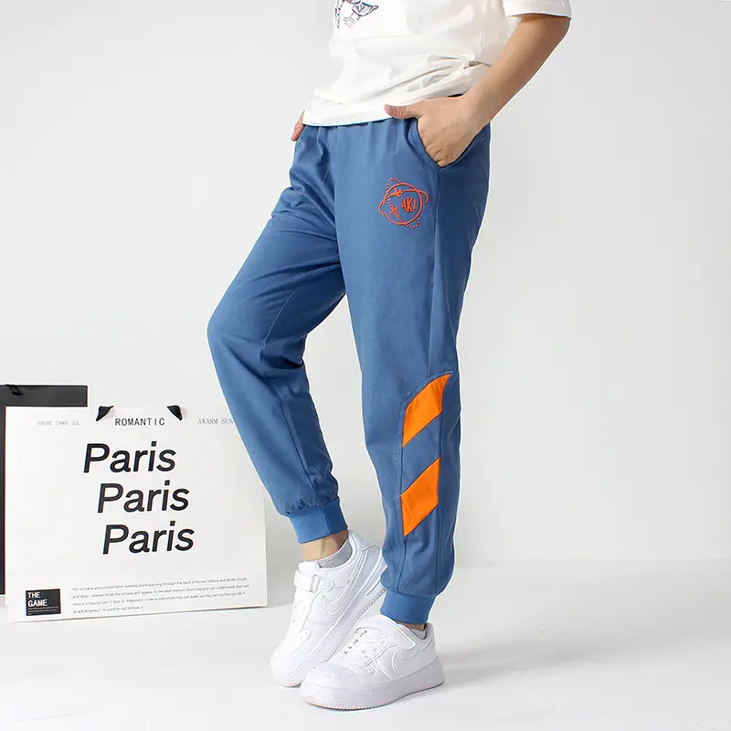 Korean Style Boys Pants Blue Thin Casual Anti-Mosquito - Image 5