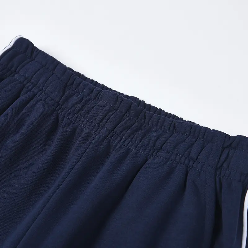 Children's Xizang Blue Capri Pants Dark Blue Bar Three