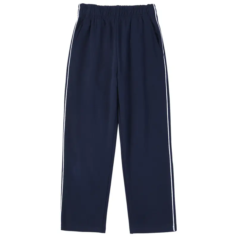 Children's Xizang Blue Capri Pants Dark Blue Bar Three