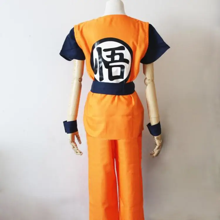 Monkey King Dragon Ball Costume Orange Pants Set — feature 15