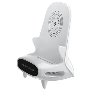Red Smart Car Wireless Charger with Sound & Digital Display — feature 3