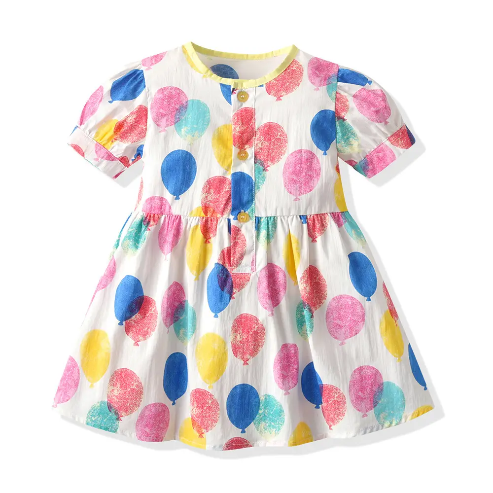 2025 Korean Style Floral Lapel Short Sleeve Boys Dress - Image 4