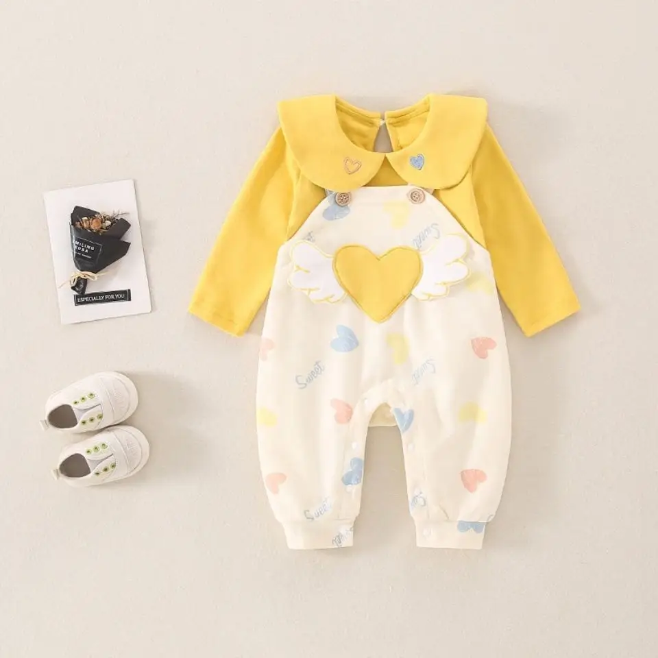 Baby Sweet Pink Long Sleeve Climbing Suit Unisex - Image 5