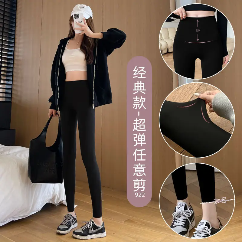 Women Lamb Wool Shark Pants High Waist Fitness Leggings 2026 - Image 16