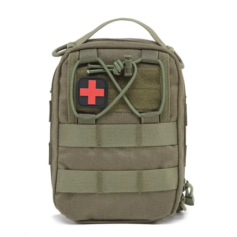 Military Tactical First Aid Bag Multi-Functional Shoulder Messenger - Image 3