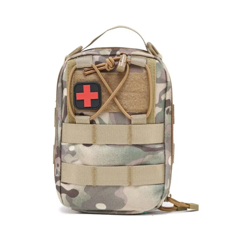 Military Tactical First Aid Bag Multi-Functional Shoulder Messenger - Image 4