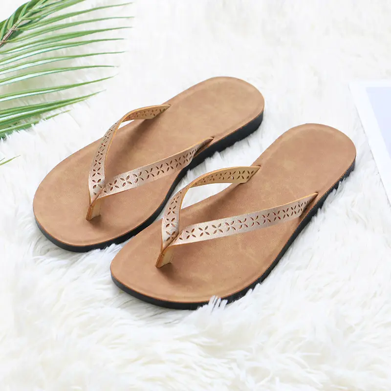 Women's Hollow Flats Summer Flip Flops