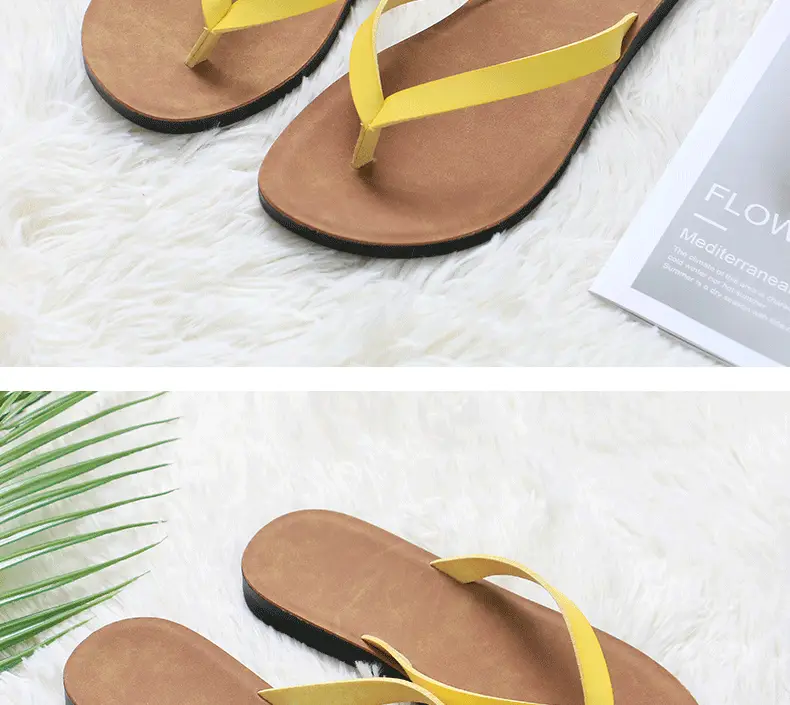 Women's Cross-Body Flat Flip Flops Summer Casual — feature 11